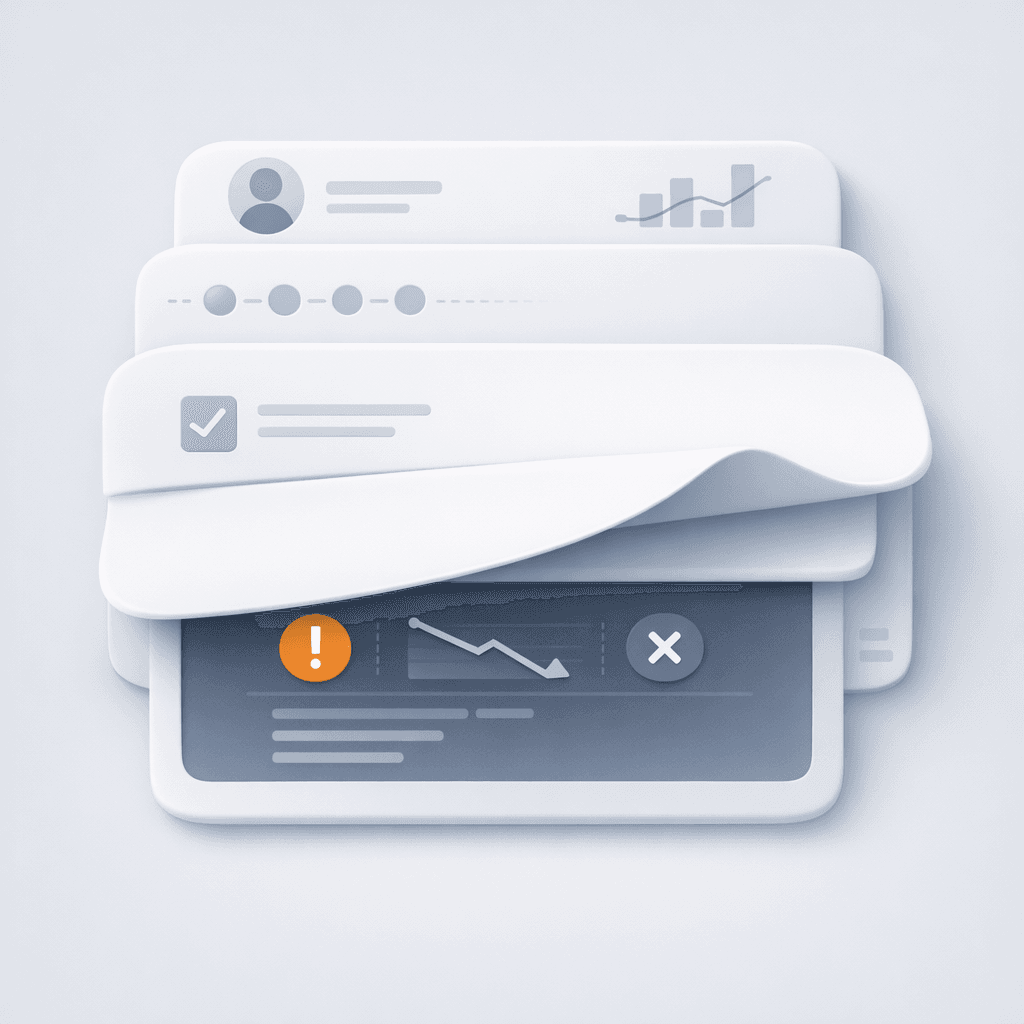 Arlox transparent client reporting spreadsheet showing weekly ad spend, returns, and mistakes for a D2C brand